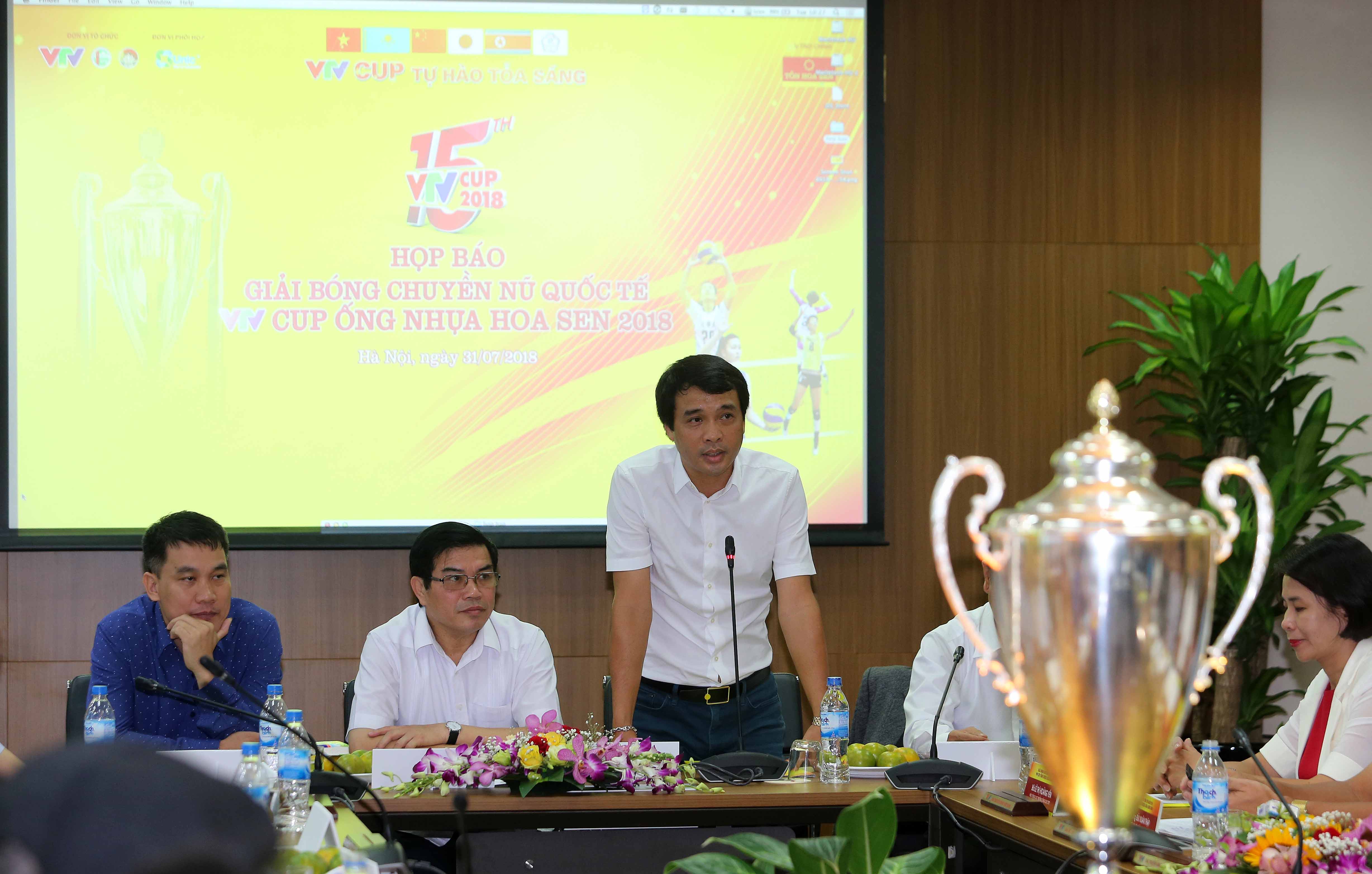 8 đội tham dự Giải Bóng chuyền nữ Quốc tế VTV Cup Ống Nhựa Hoa Sen 2018